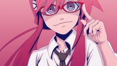 Pink school uniforms schoolgirls