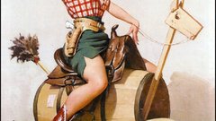 Pinups cowgirls