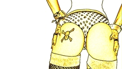 Pirate arse stockings watercraft