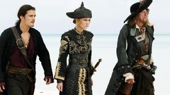 Pirates of the Caribbean Orlando Bloom Keira Knightley Captain 