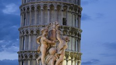 Pisa Italy statues architecture Leaning Tower of Pisa