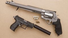 Pistols Guns revolvers weapons