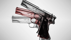 Pistols Guns weapons