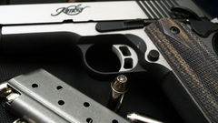 Pistols Guns weapons ammunition