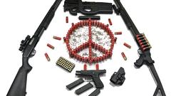 Pistols shotguns weapons glock