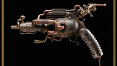 Pistols steampunk Dr. Grordbort
