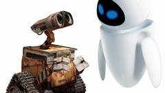 Pixar Robots wall-e