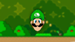 pixel art Super Mario Luigi Trixel video games Pixels pixelated
