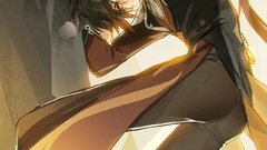 pixiv anime games Genshin Impact 2D Zhongli (Genshin Impact)