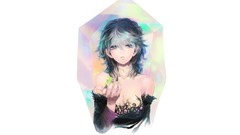 Pixiv crystals footwear Simple