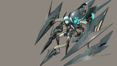 Pixiv Gia (artist) exoskeleton