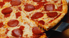 Pizza cheese pepperoni