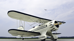 Plane white Beauty waco