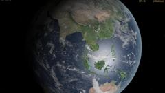 Planets Earth orbit outer