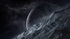 Planets outer space digital art qauz