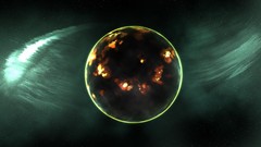 Planets space scenes