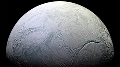 Planets surface Enceladus