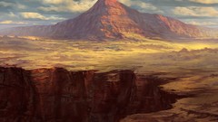Plateau magic: the gathering artwork Noah Bradley