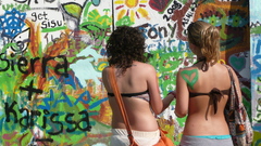 Plike peace man high