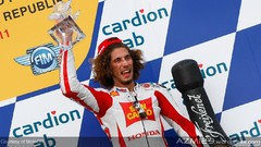 Podium Marco Simoncelli simoncelli