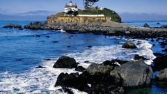 Point California Battery crescent cities lighthouses