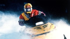 Point vintage snowmobile