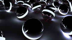 Poké Balls cinema 4d 3d cgi render abstract digital art ball