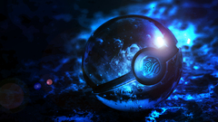 Poké Balls digital art balls fantasy art Sphere render cgi