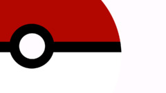 Pokémon Poké Balls artwork white red black