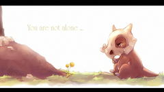 Pokemon alone cubone You