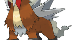 Pokemon Anime Entei black