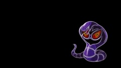 Pokemon Arbok black background