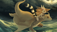 Pokemon artwork Dragonite Anime