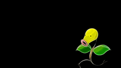 Pokemon Bellsprout black background