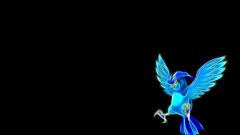 Pokemon black background aticuno