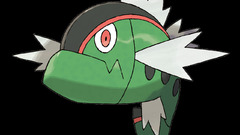 Pokemon black background basculin