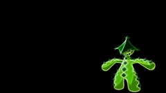 Pokemon black background Cacturne