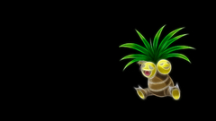 Pokemon black background Exeggcute