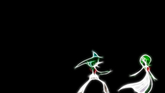 Pokemon black background Gardevoir