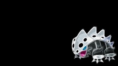 Pokemon black background Lairon