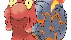 Pokemon black background Magcargo