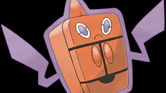 Pokemon black background Rotom