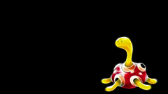 Pokemon black background Shuckle