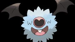 Pokemon black background woobat