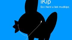 Pokemon blue Mudkip ipod