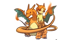 Pokemon charizard Simple Background