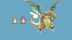 Pokemon Charmeleon charizard charmander