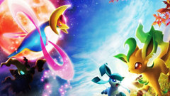 Pokemon eevee leafeon glaceon