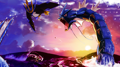Pokemon Empoleon Gyarados Anime