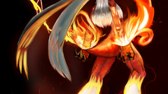 Pokemon flames Blaziken